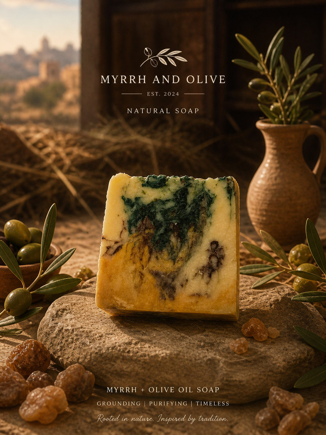 Myrrh & Olive Renewal Bar