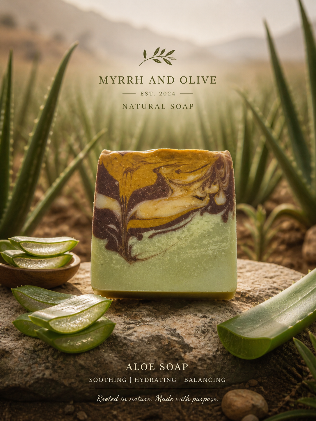 Aloe Vera Botanical Recovery Elixir Bar