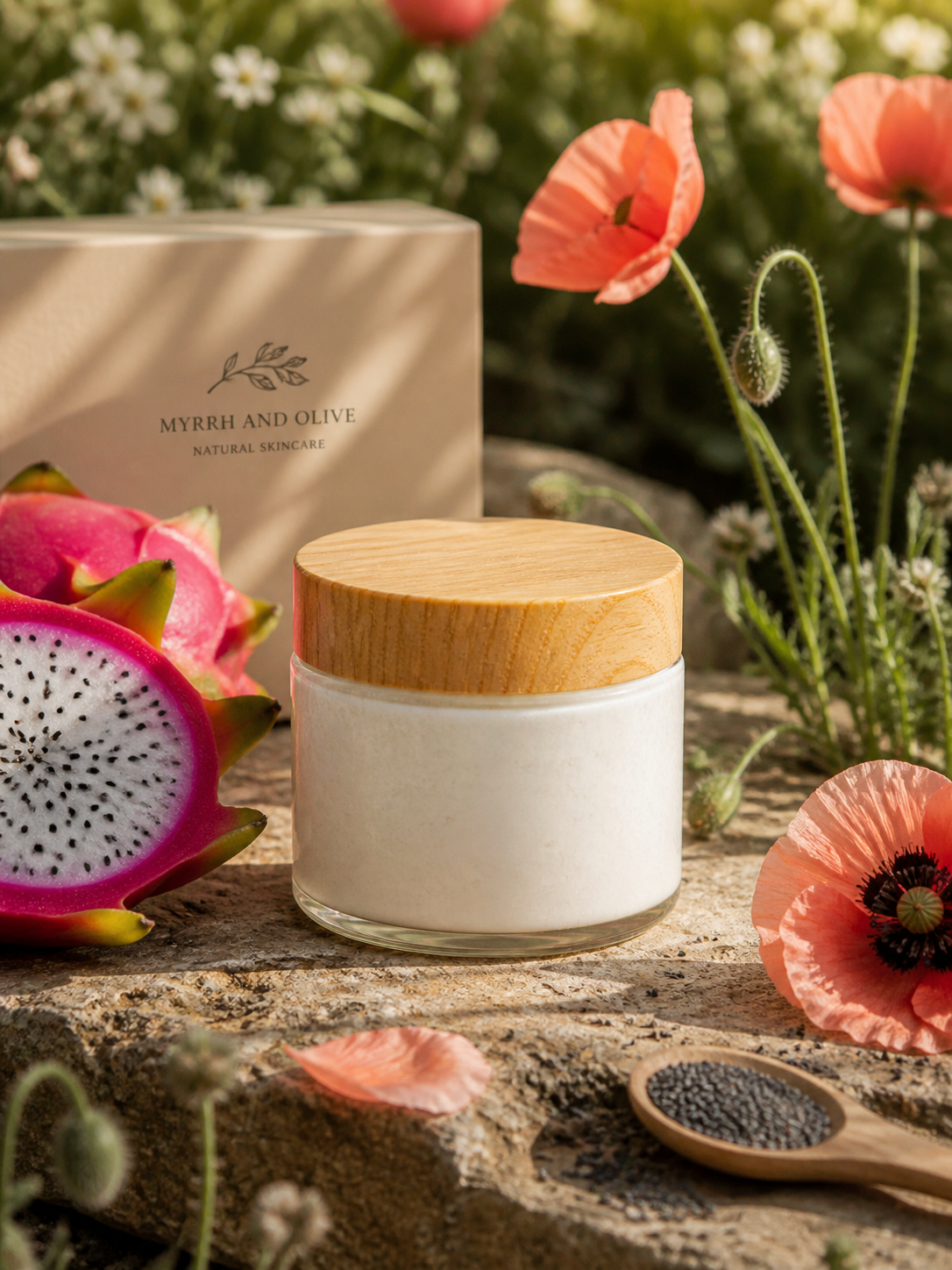 (NEW) Dragonfruit & Poppy Radiance Silk Body Butter 6oz